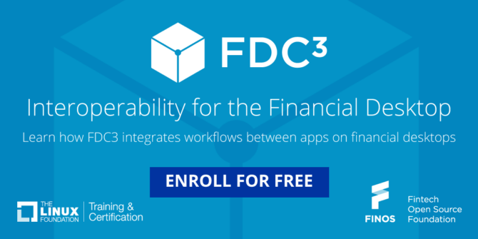 FINOS免费课程登场！你准备好学习简化金融桌面开放标准吗？