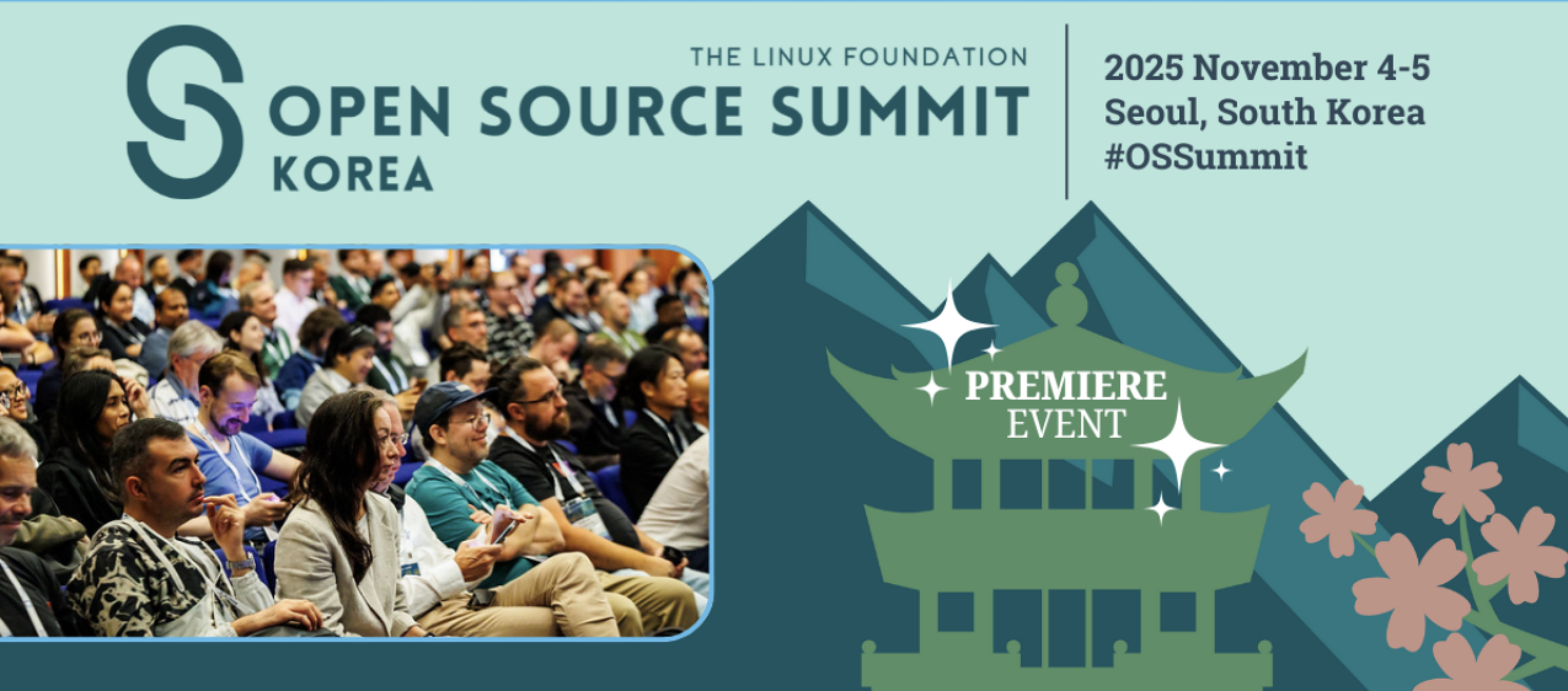 【LFOSSA 活动推荐】诚邀您参加 11月4-5日 韩国首届 Open Source Summit！